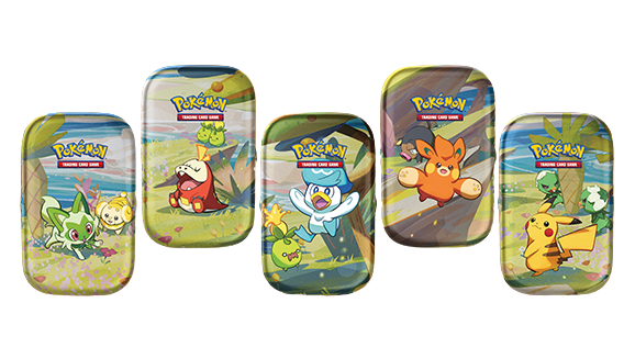 Pokémon TCG: Paldea Friends Mini Tins