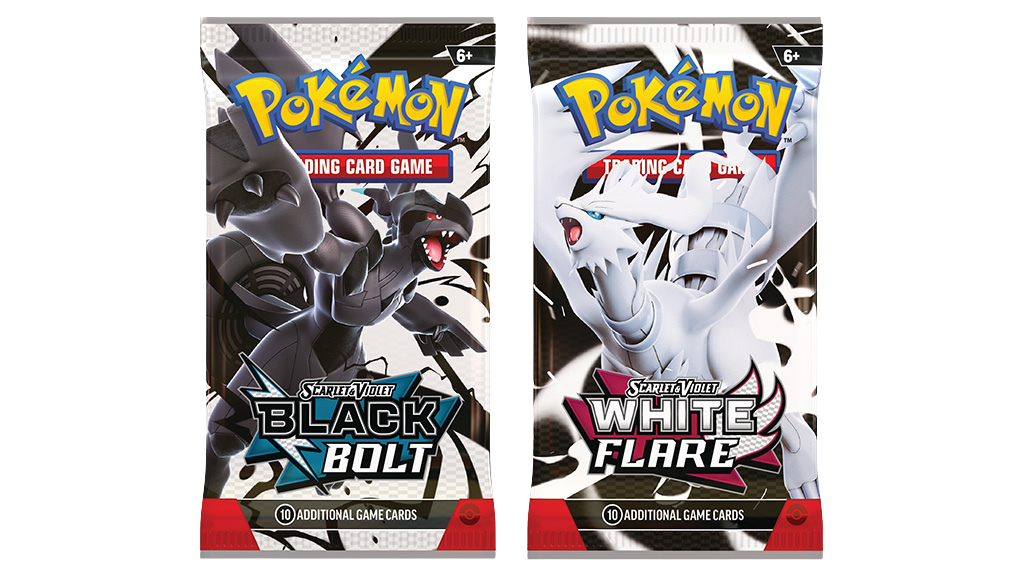 Black Bolt & White Flare Booster Pack