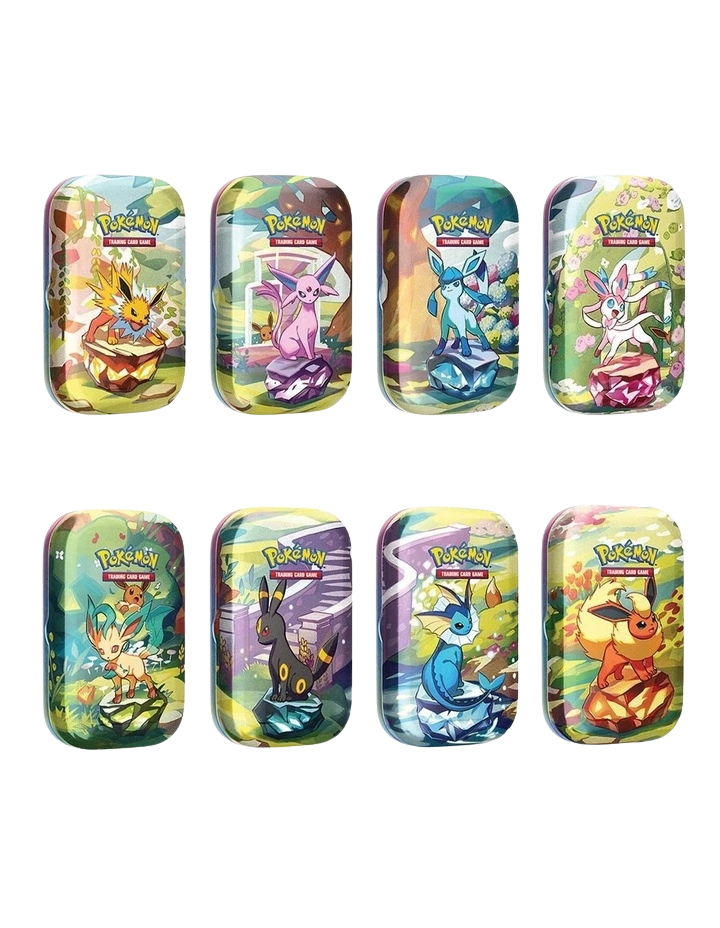 Prismatic Evolutions Mini Tin