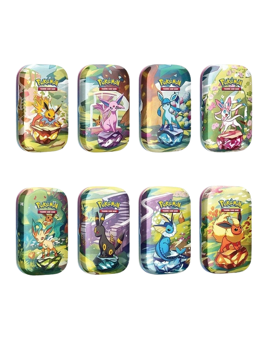 Prismatic Evolutions Mini Tin